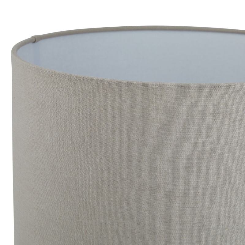 Siena Brown Table Lamp With Linen Shade