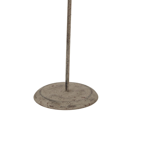 Large Whitewashed Rustic Star On Stand