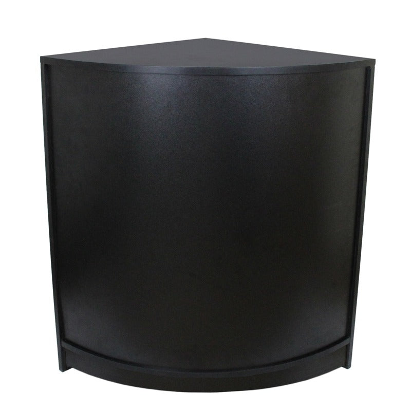 Retail Shop Corner Counter CM60 - Black