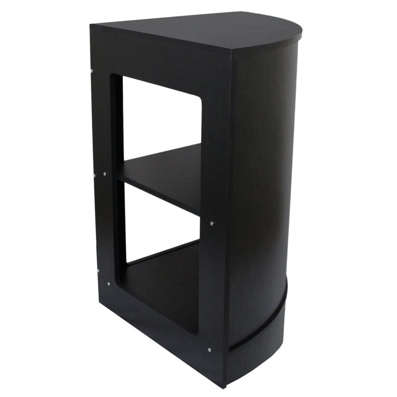 Retail Shop Corner Counter CM60 - Black