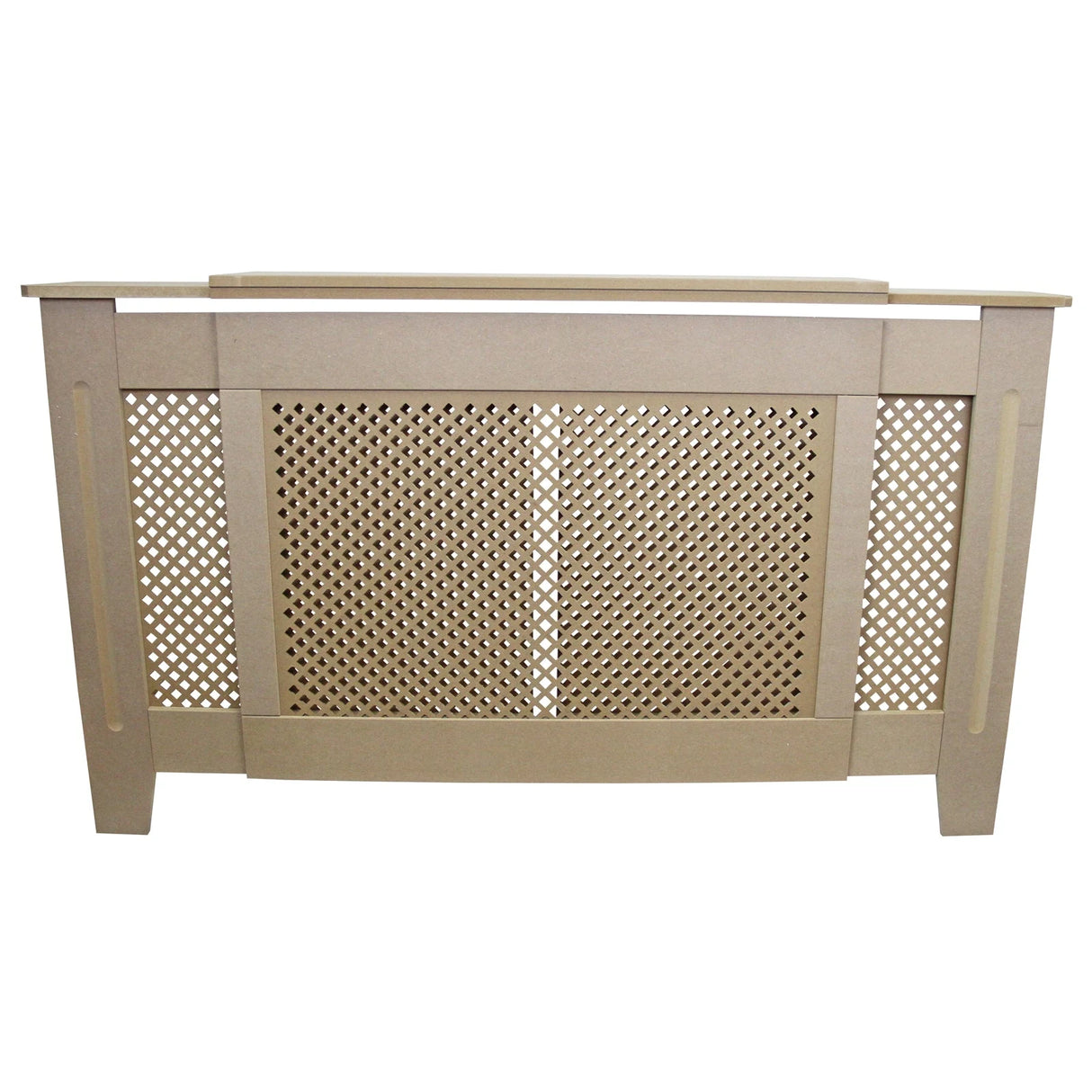 Adjustable Radiator Cover MDF Unfinished 1400mm - 1920mm