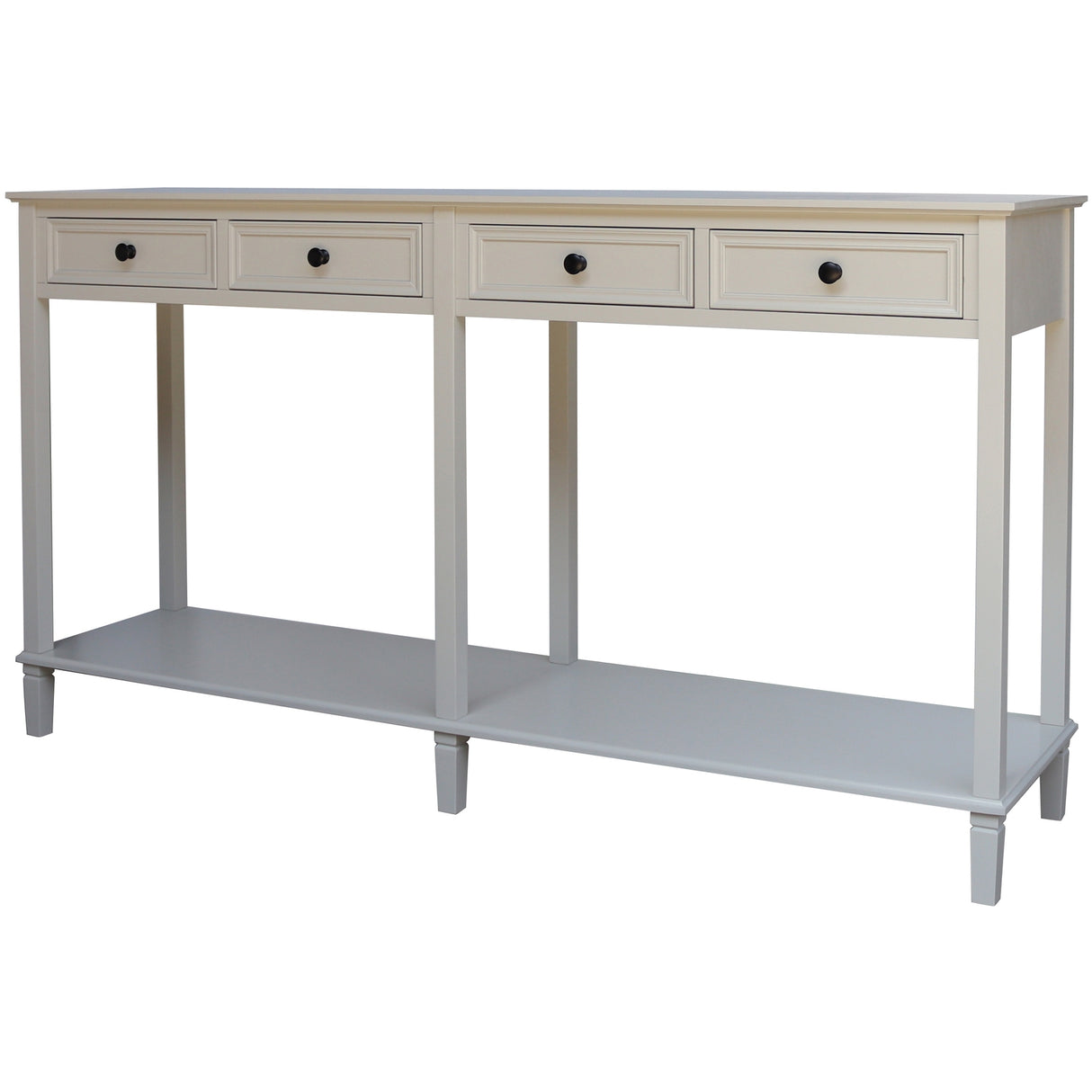 Belmont Collection 4 Drawer Console