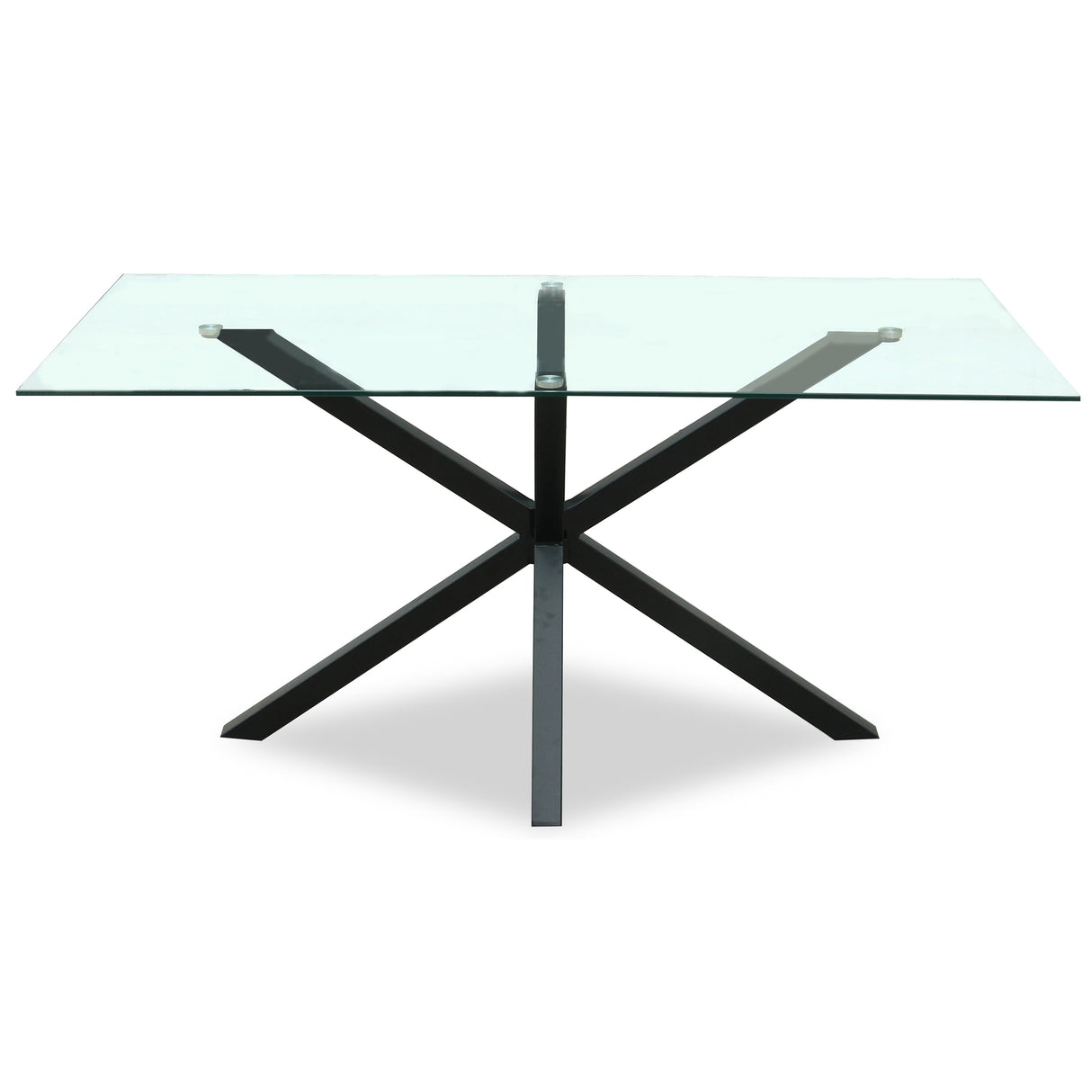 Monza Rectangular Glass Dining Table
