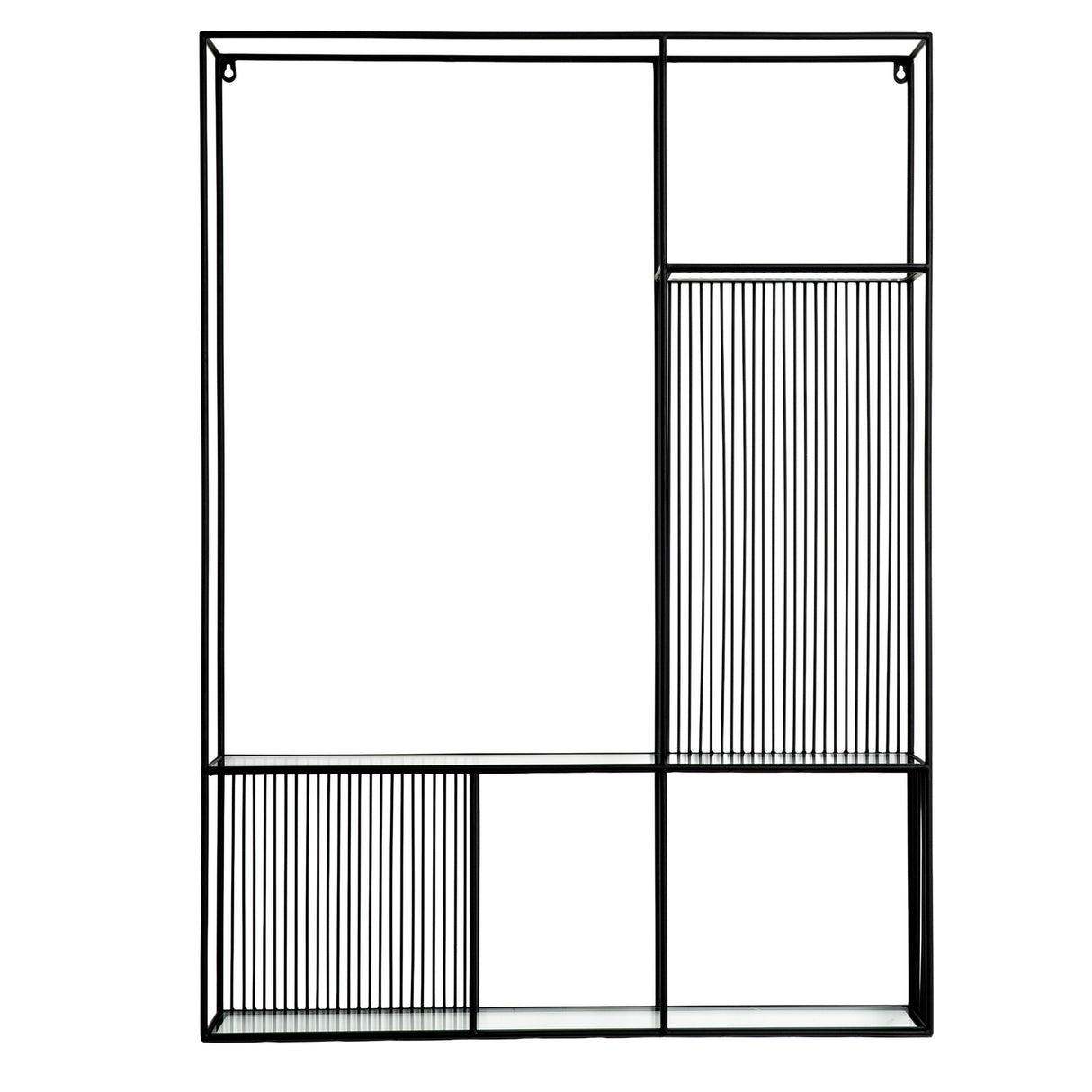 Axis Shelf Unit With Glass Shelves