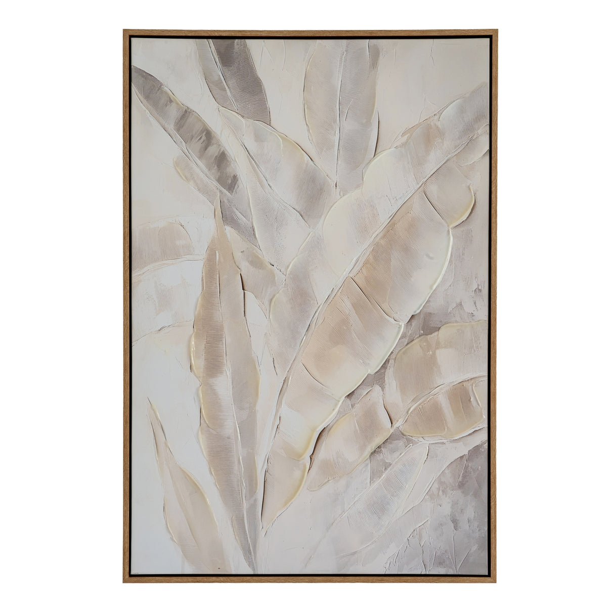 Folira Hand Painted Canvas In Frame