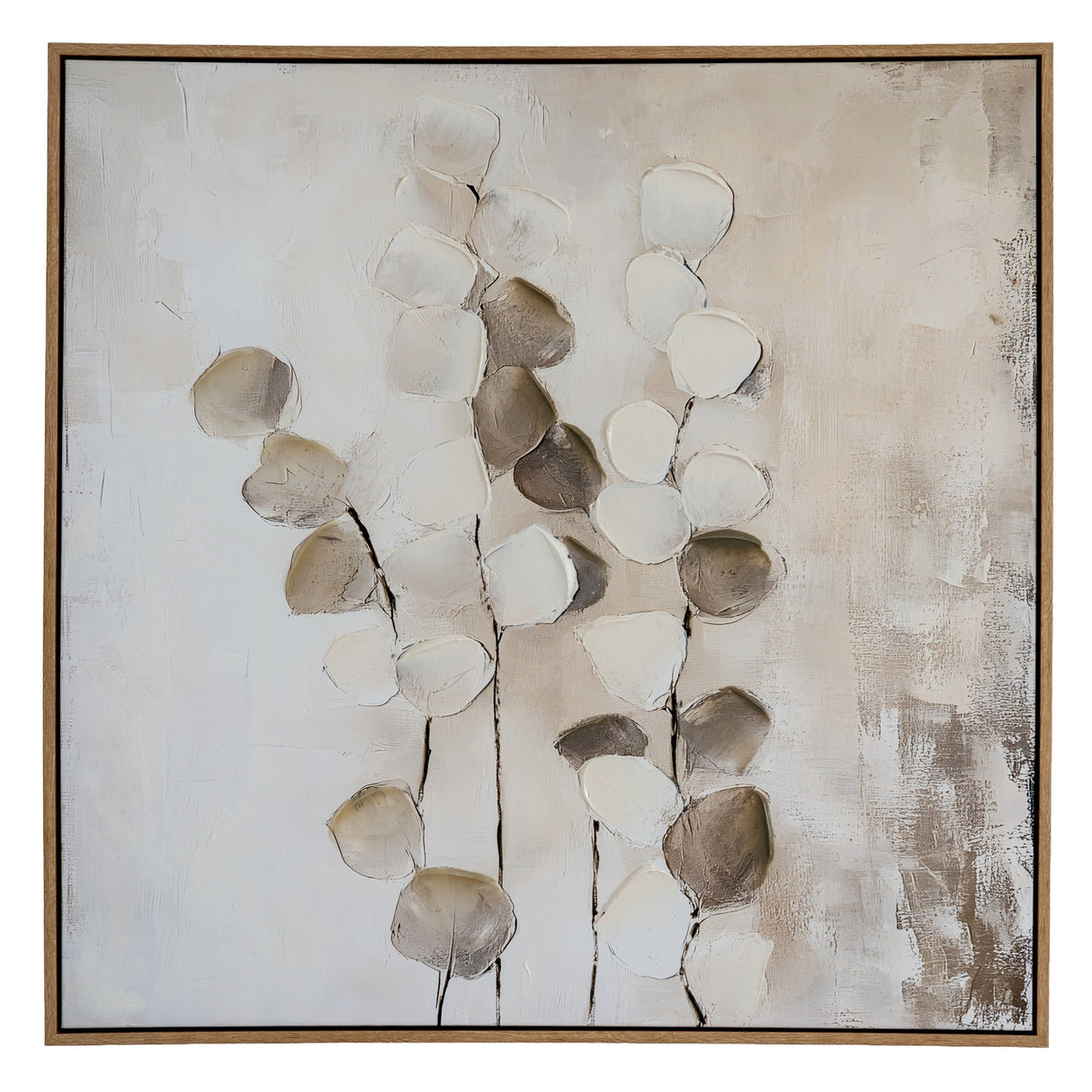 Mistora Hand Painted Canvas In Frame