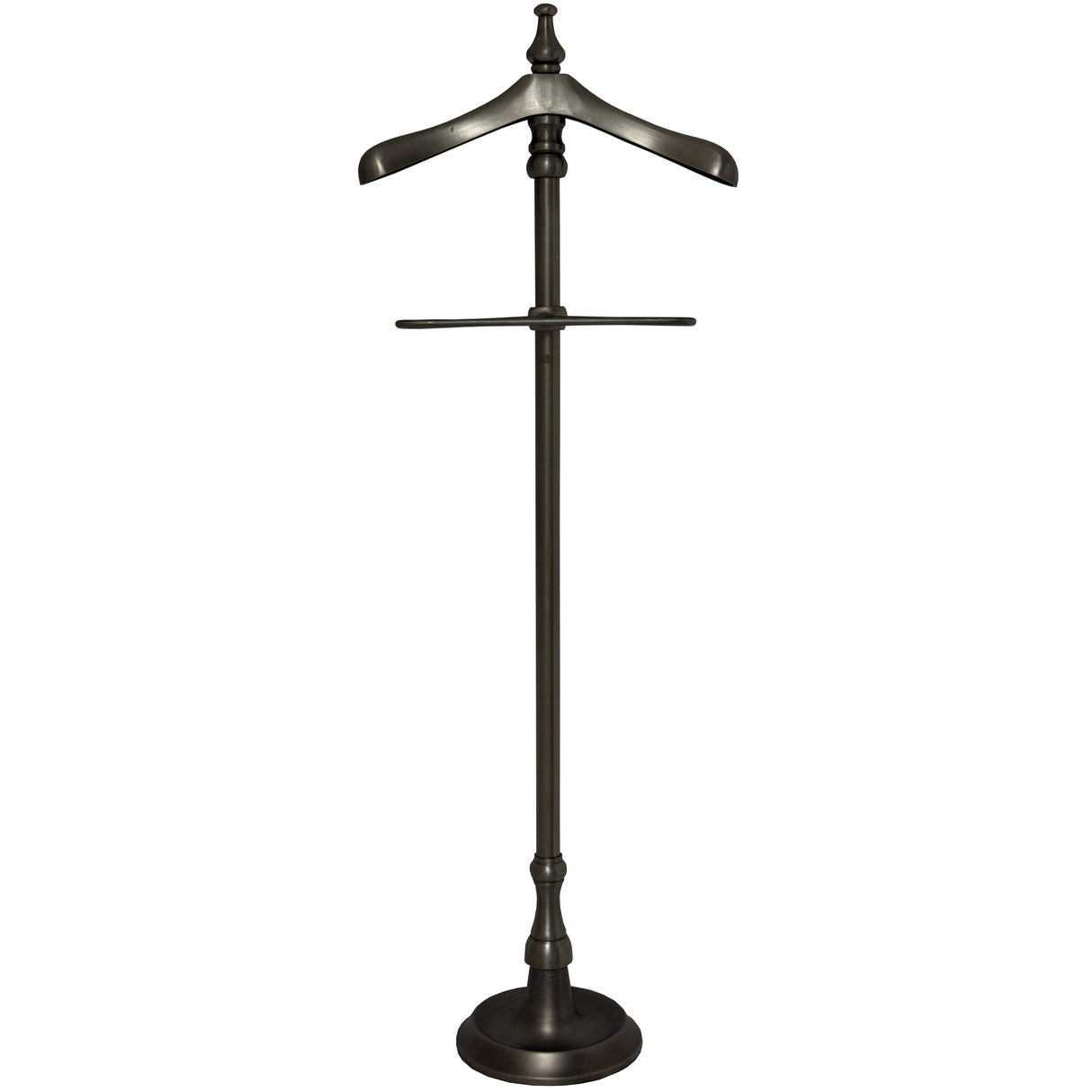 Antiqued Silver Valet Stand