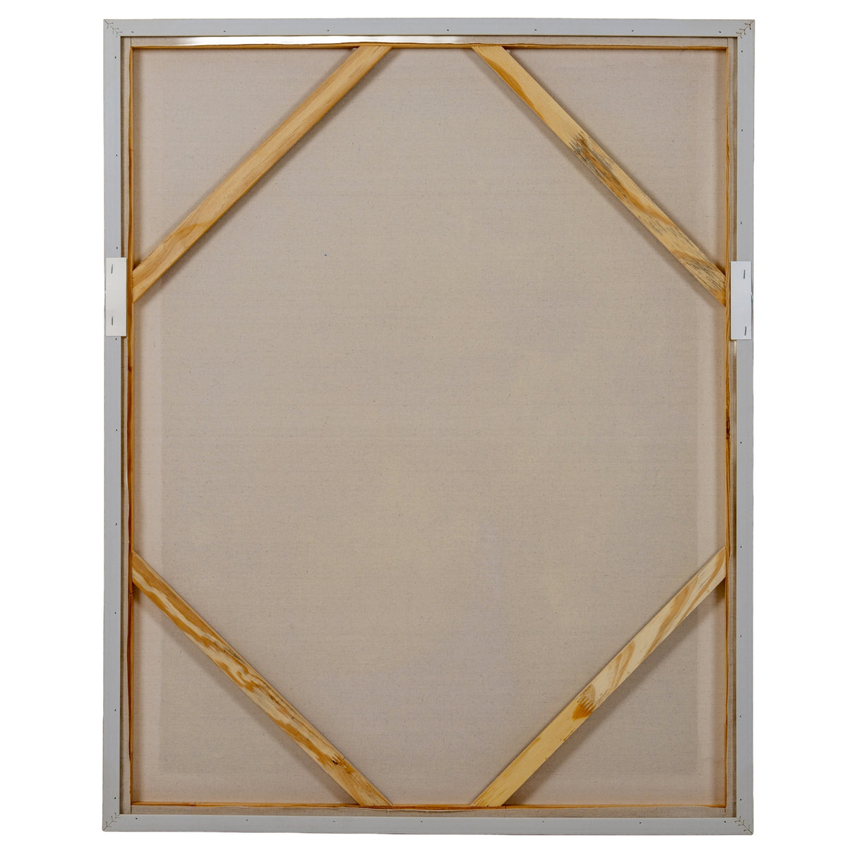 Portina Linen Textured Canvas in Frame