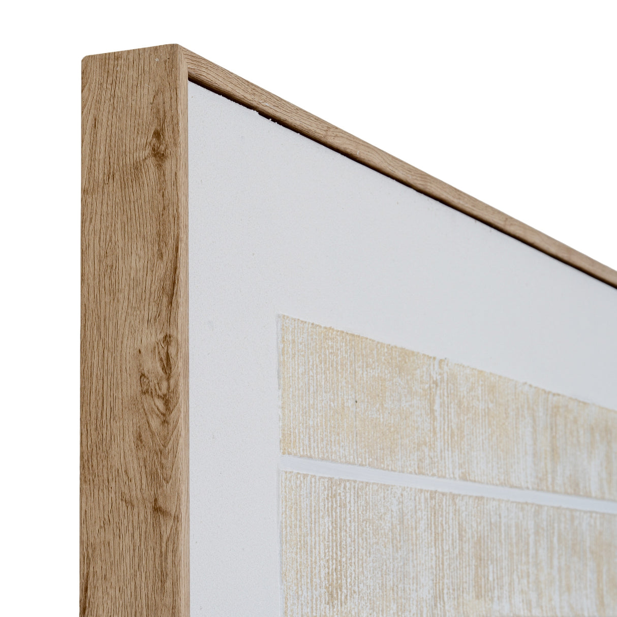 Sola Textured Line Canvas in Frame