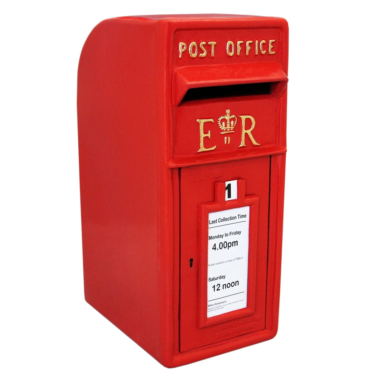 Red Royal Mail Post Box with Stand