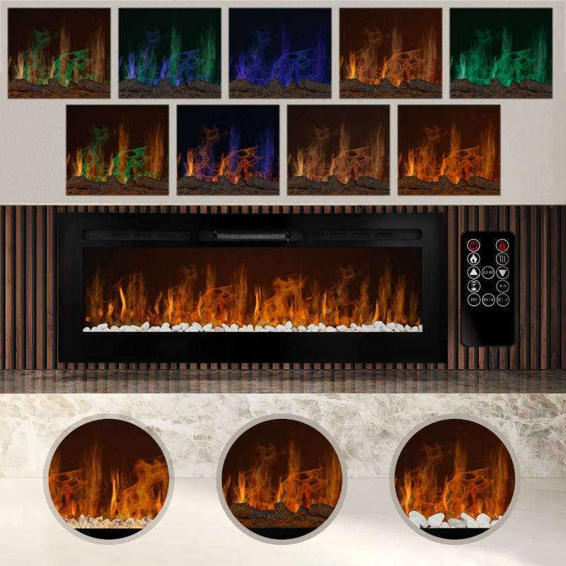 Electric Inset Fireplace 50