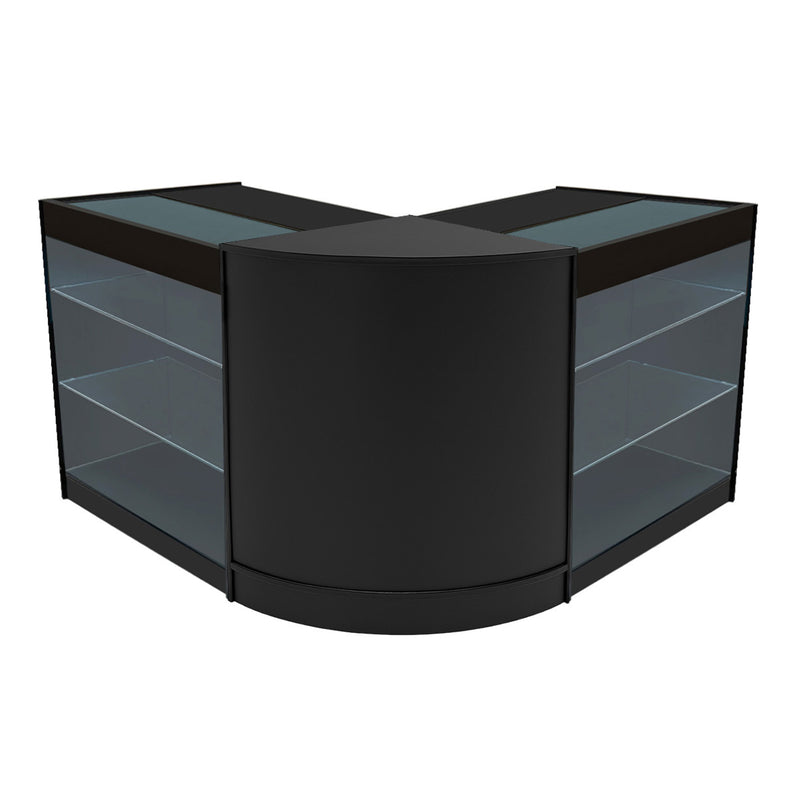 Helios LED Shop Counter Set CM60 & 2 x K900 - Black