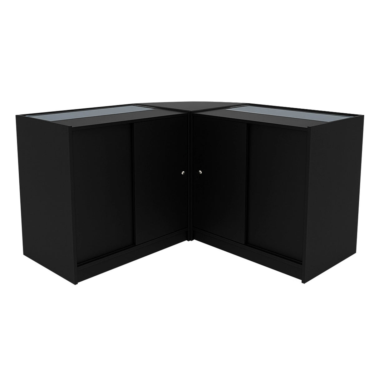 Theseus LED Shop Counter Set LM60 & 2 x B900 - Black
