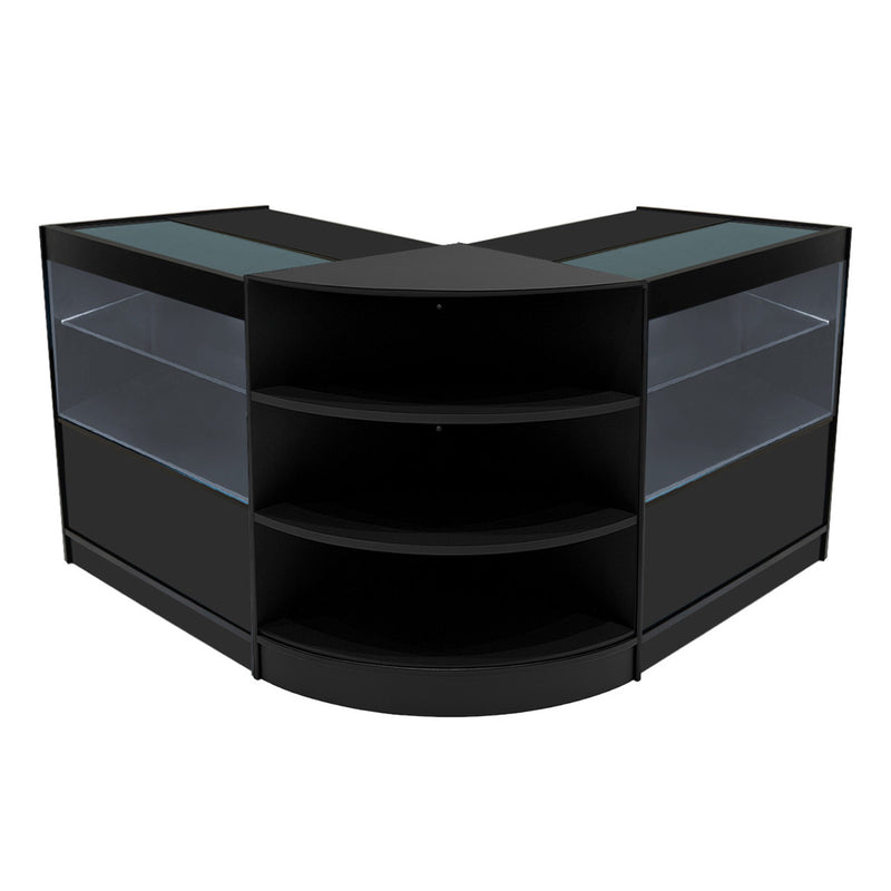 Andromeda LED Shop Counter Set LM60 & 2 x C900 - Black