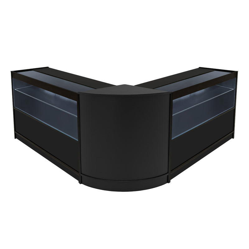 Selene LED Shop Counter Set CM60 & 2 x C1200 - Black