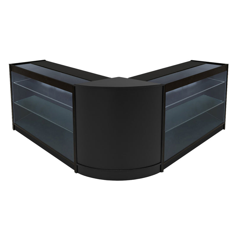 Helios LED Shop Counter Set CM60 & 2 x K1500 - Black