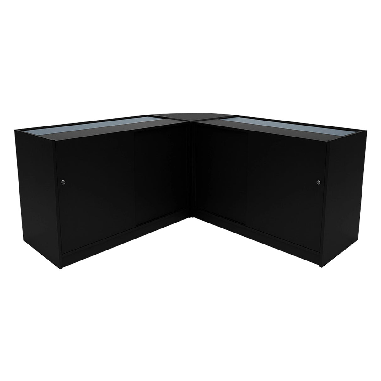 Triton LED Shop Counter Set K1200, B1200 & CM60 - Black