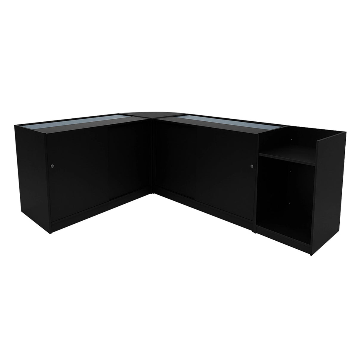 Phoenix LED Shop Counter Set CM60, TB60 & 2 x C1200 - Black