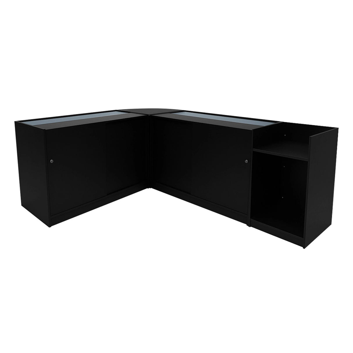 Astro LED Shop Counter Set LM60, TB60 & 2 x K1200 - Black