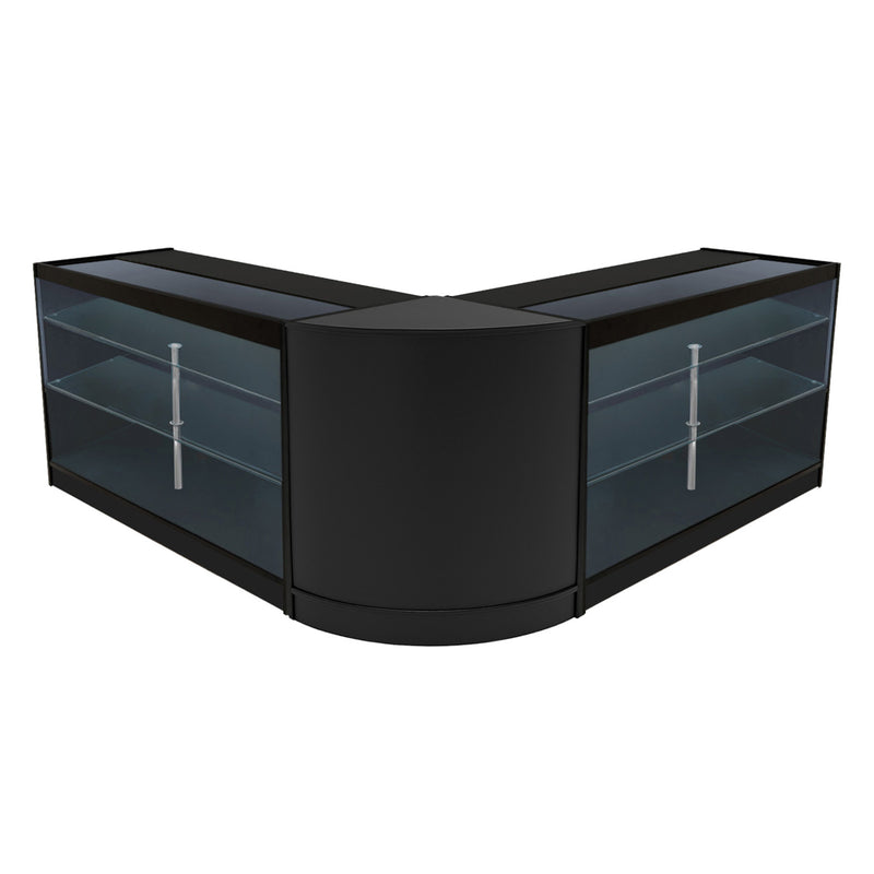 Helios LED Shop Counter Set CM60 & 2 x K1500 - Black