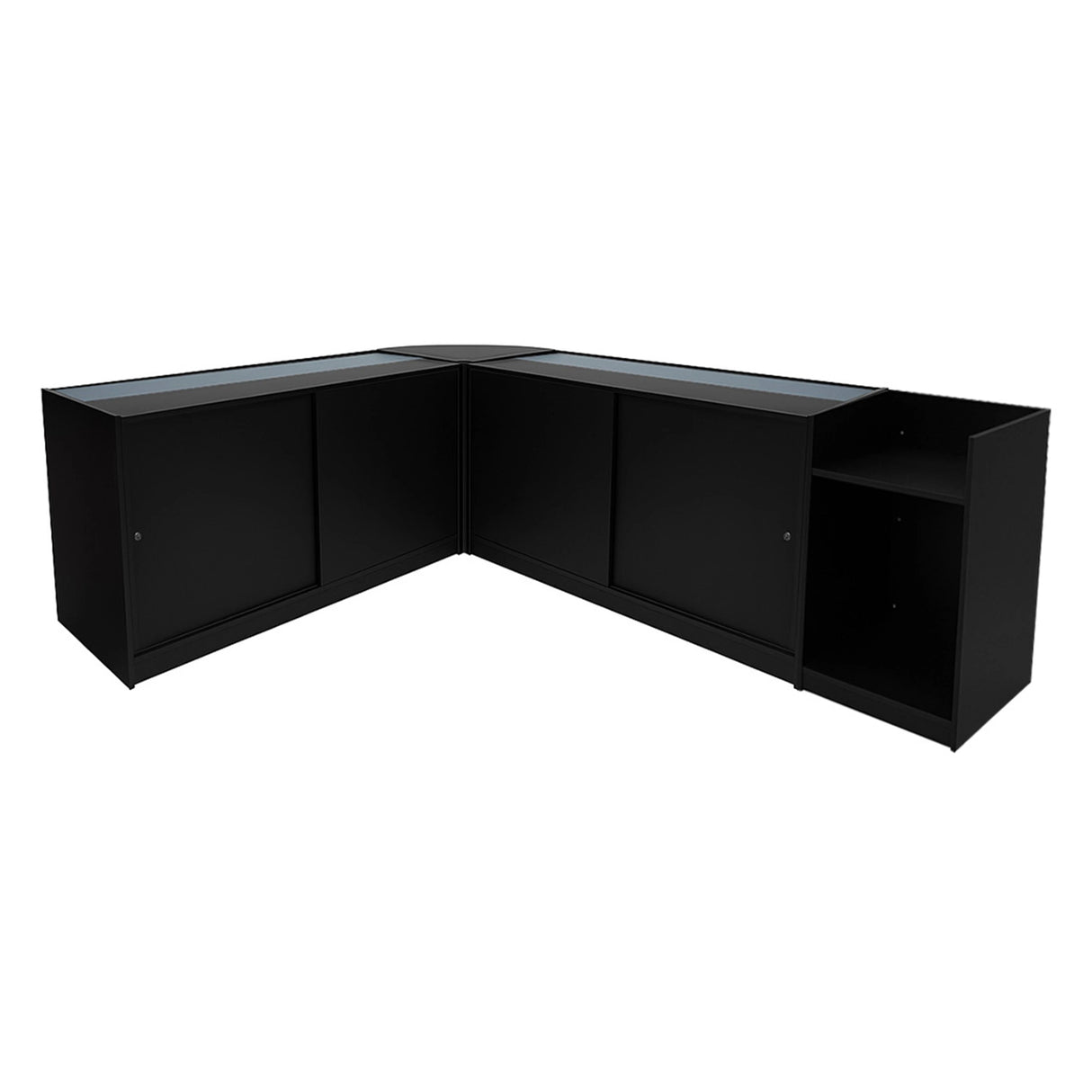 Eclipse LED Shop Counter Set LM60, TB60 & 2 x C1500 - Black