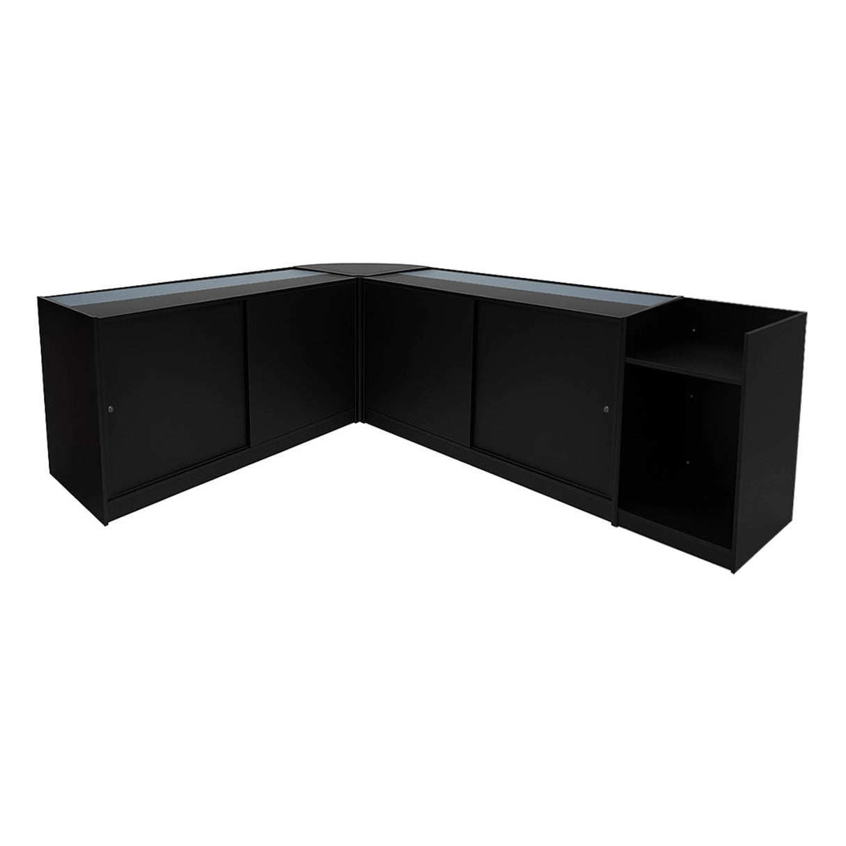 Astro LED Shop Counter Set LM60, TB60 & 2 x K1500 - Black