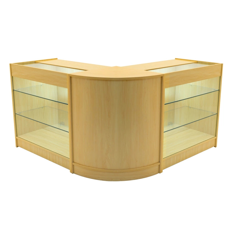 Helios LED Shop Counter Set CM60 & 2 x K900 - Maple