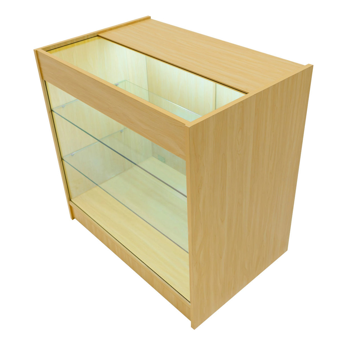 Demeter LED Shop Counter Set K900, B900 & LM60 - Maple