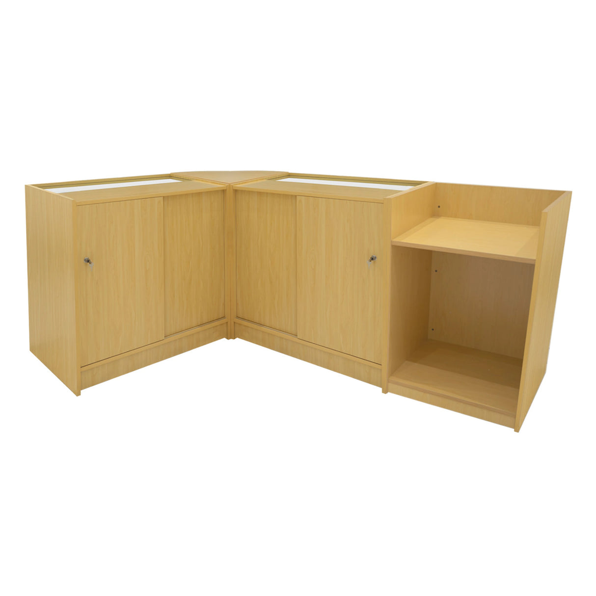 Phoenix LED Shop Counter Set CM60, TB60 & 2 x C900 - Maple