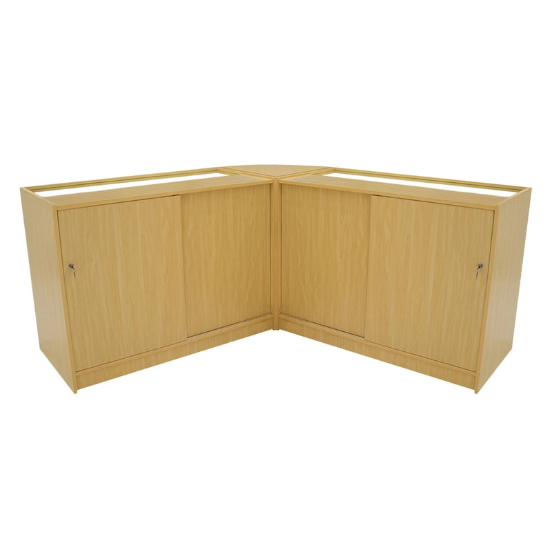 Helios LED Shop Counter Set CM60 & 2 x K1200 - Maple