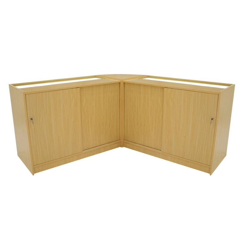 Adonis LED Shop Counter Set B1200, C1200 & CM60 - Maple