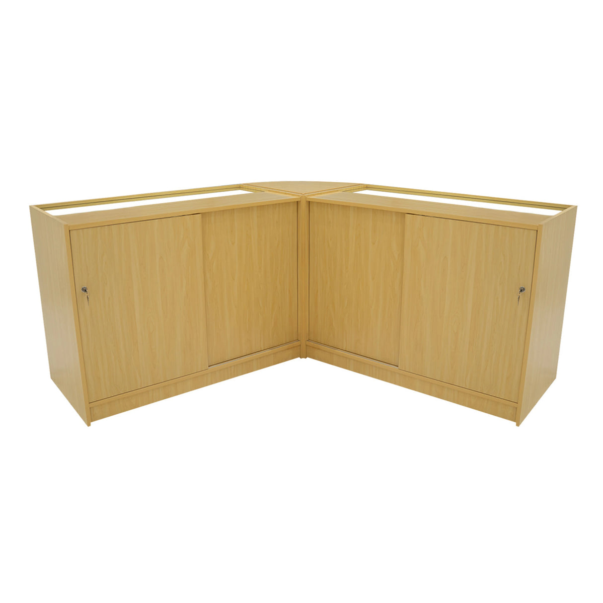 Andromeda LED Shop Counter Set LM60 & 2 x C1200 - Maple