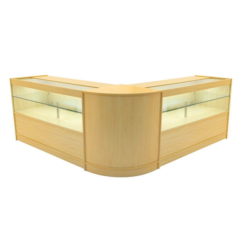 Selene LED Shop Counter Set CM60 & 2 x C1500 - Maple