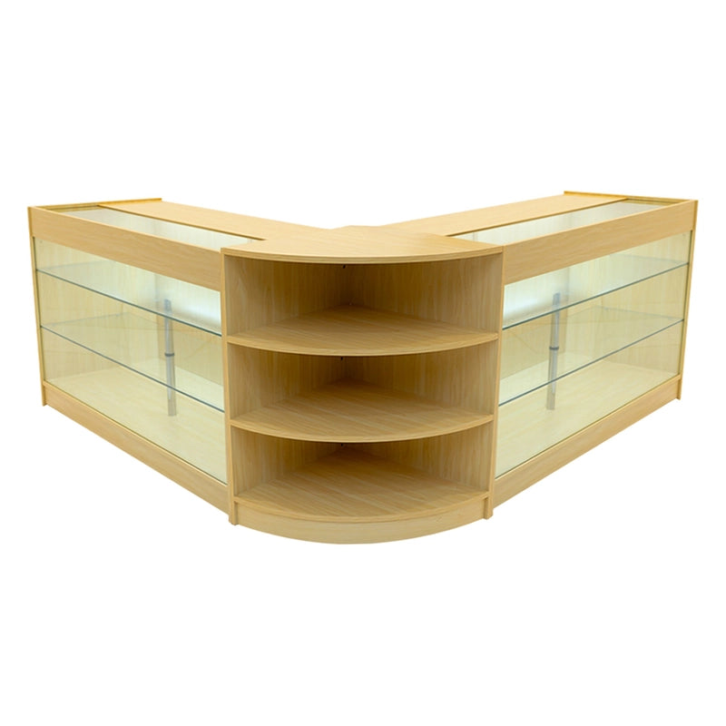 Apollo LED Shop Counter Set LM60 & 2 x K1500 - Maple