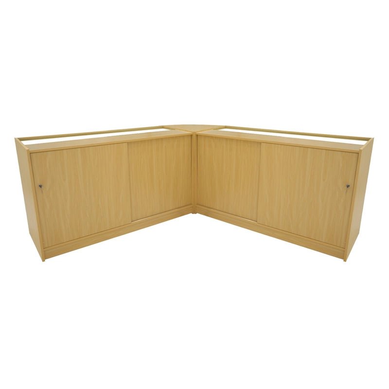 Apollo LED Shop Counter Set LM60 & 2 x K1500 - Maple