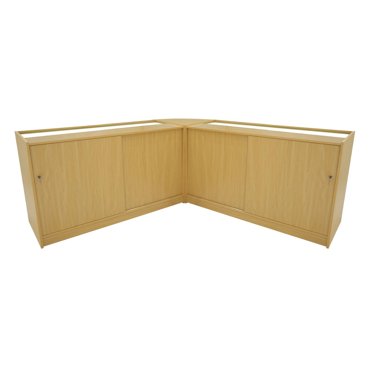 Harmonia LED Shop Counter Set B1500, C1500 & LM60 - Maple