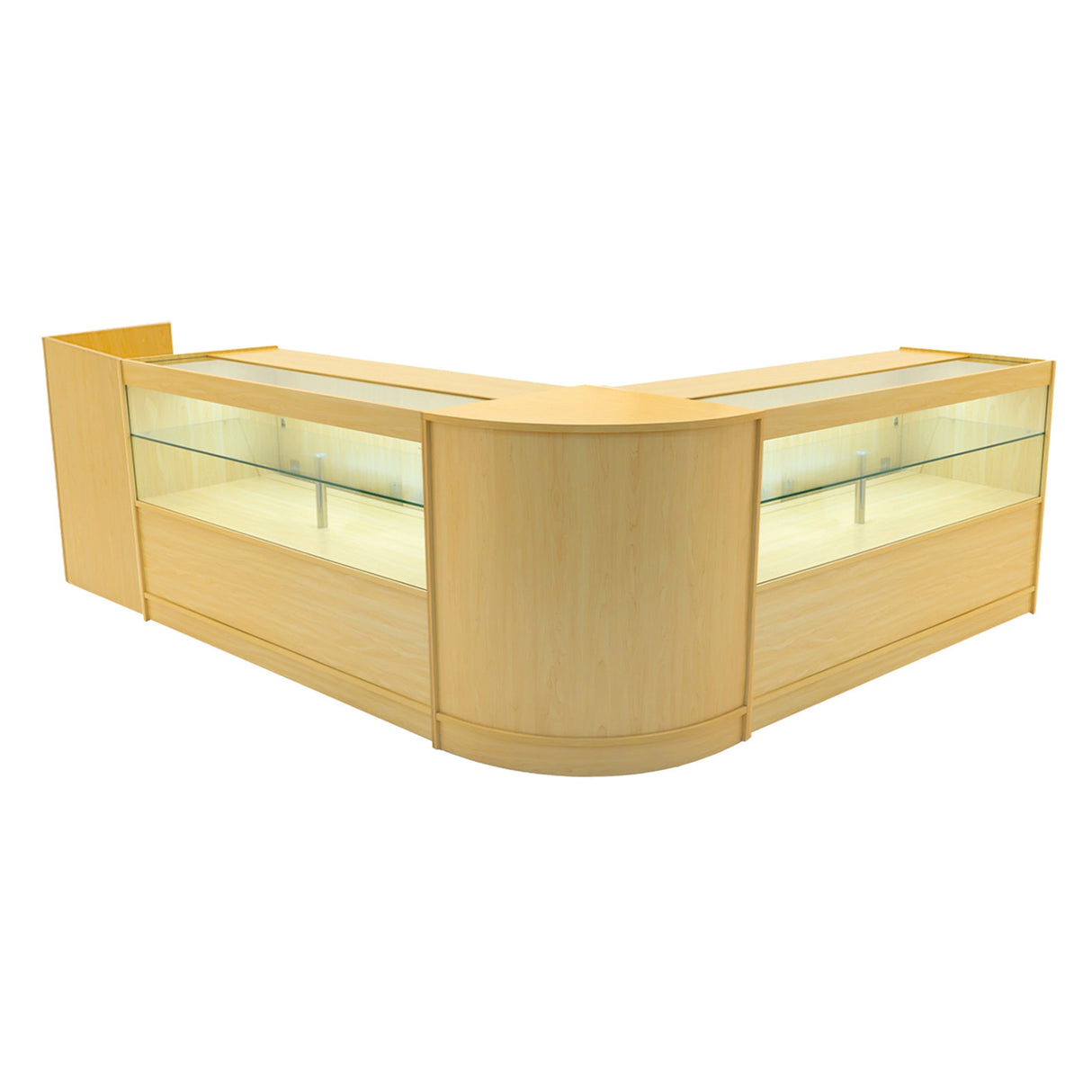 Phoenix LED Shop Counter Set CM60, TB60 & 2 x C1500 - Maple