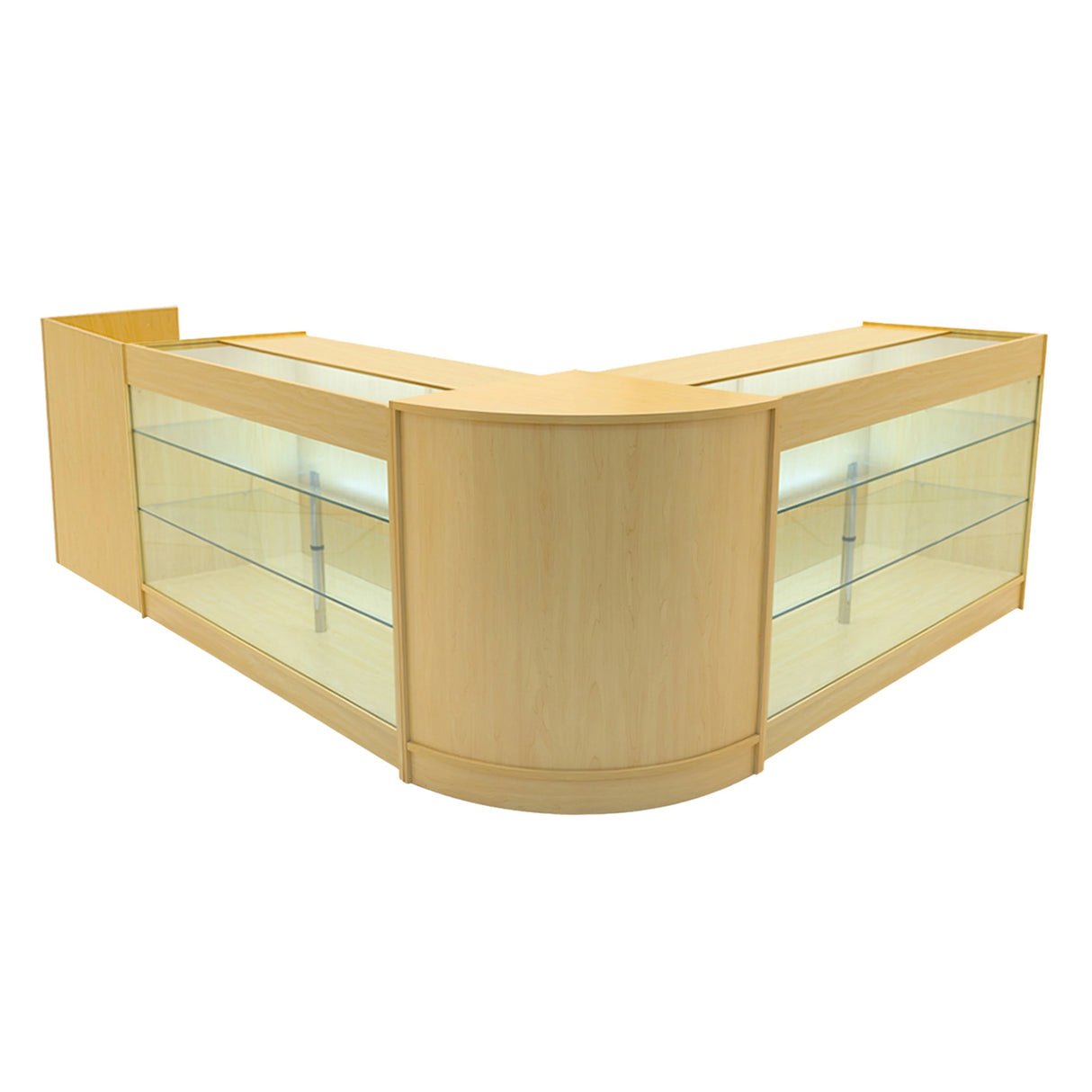 Aries LED Shop Counter Set CM60, TB60 & 2 x K1500 - Maple