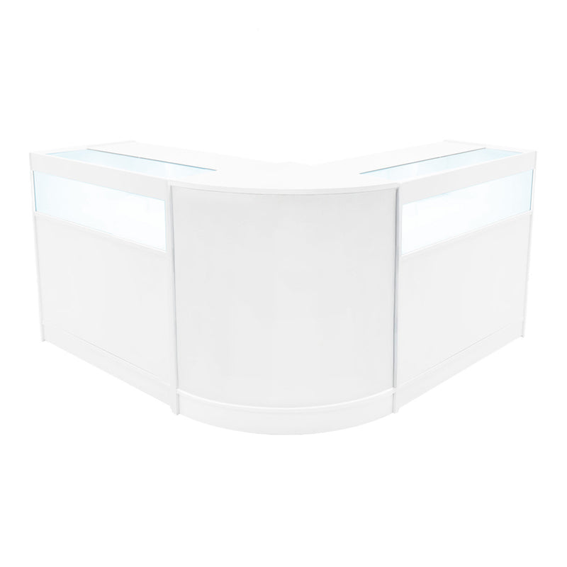Iris LED Shop Counter Set CM60 & 2 x B900 - White