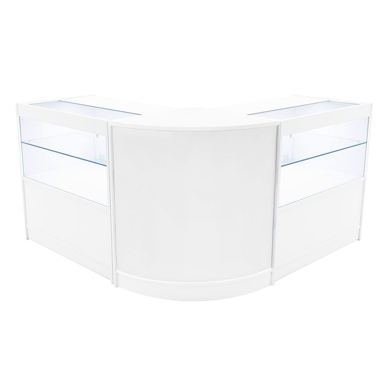 Selene LED Shop Counter Set CM60 & 2 x C900 - White