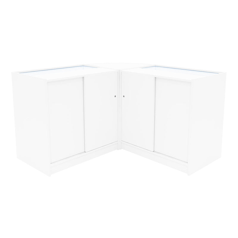 Selene LED Shop Counter Set CM60 & 2 x C900 - White