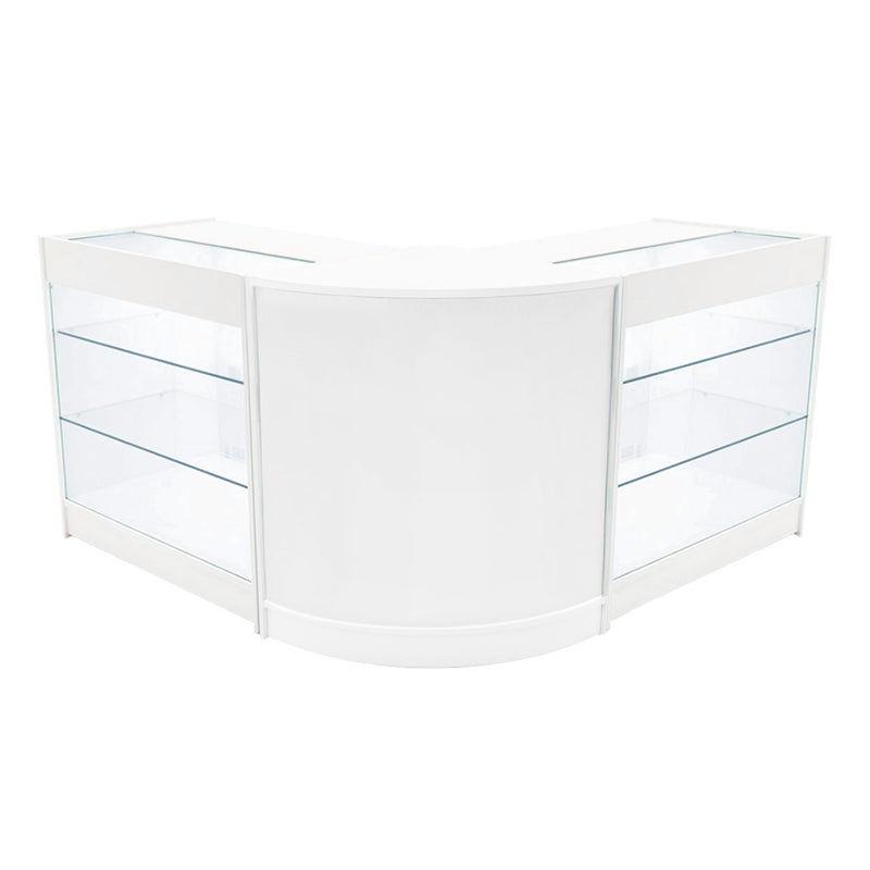 Helios LED Shop Counter Set CM60 & 2 x K900 - White