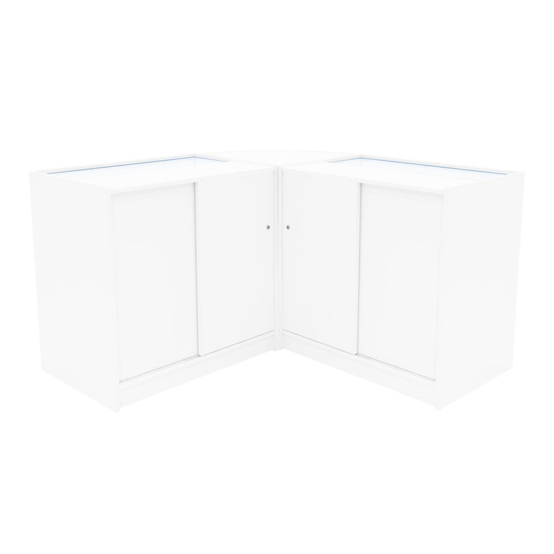 Helios LED Shop Counter Set CM60 & 2 x K900 - White