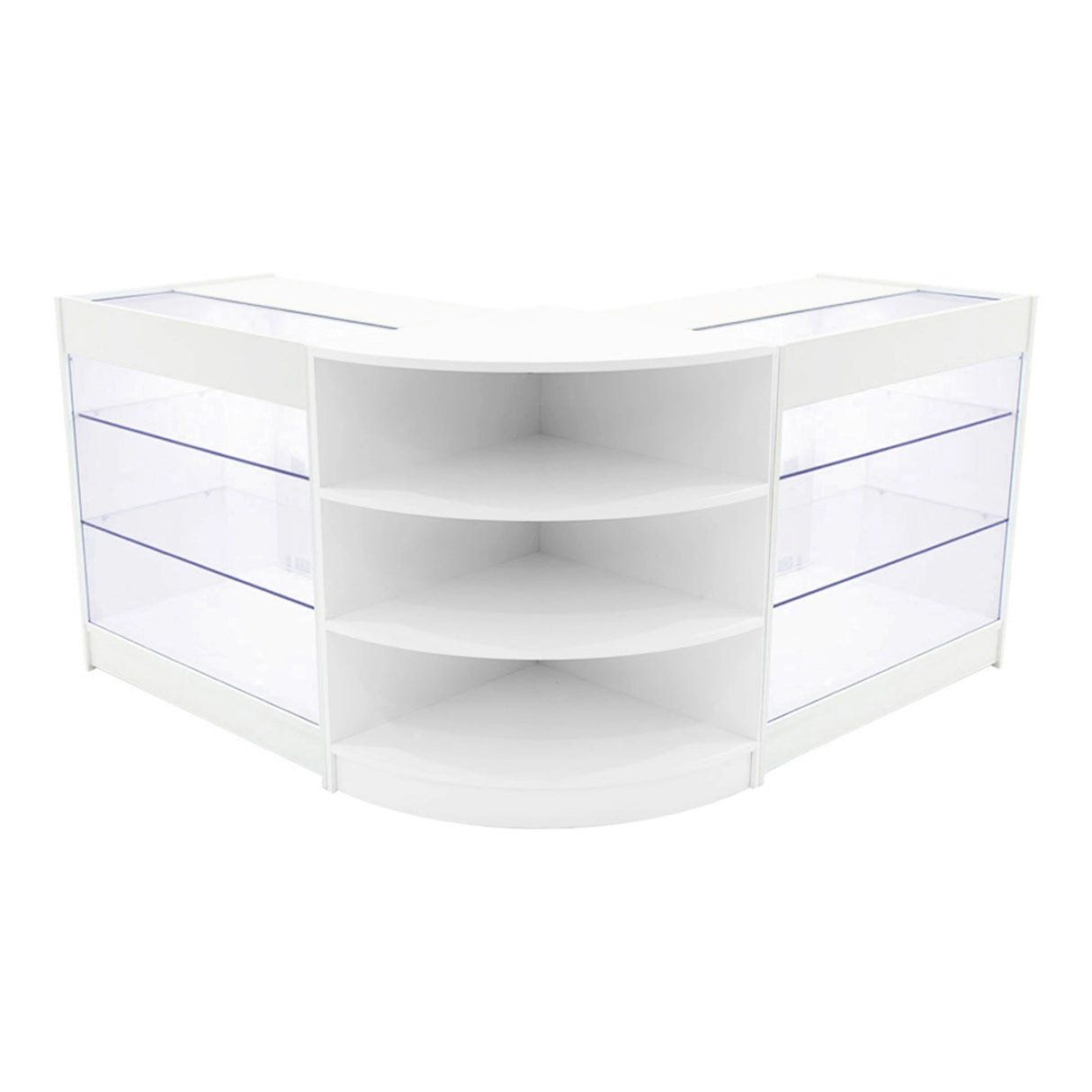 Apollo LED Shop Counter Set LM60 & 2 x K900 - White