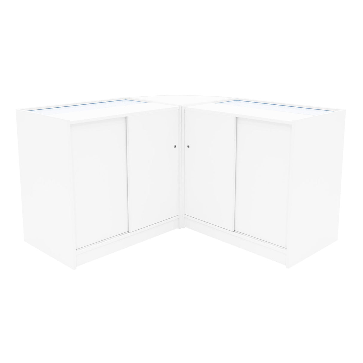 Calliope LED Shop Counter Set K900, C900 & LM60 - White