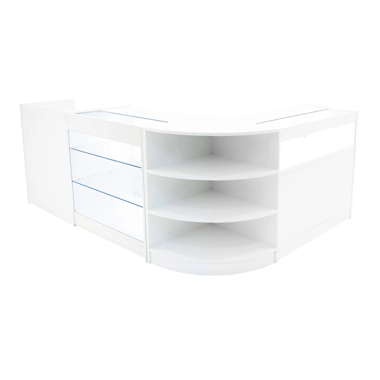 Hyperion LED Shop Counter Set K900, B900, TB60 & LM60 - White