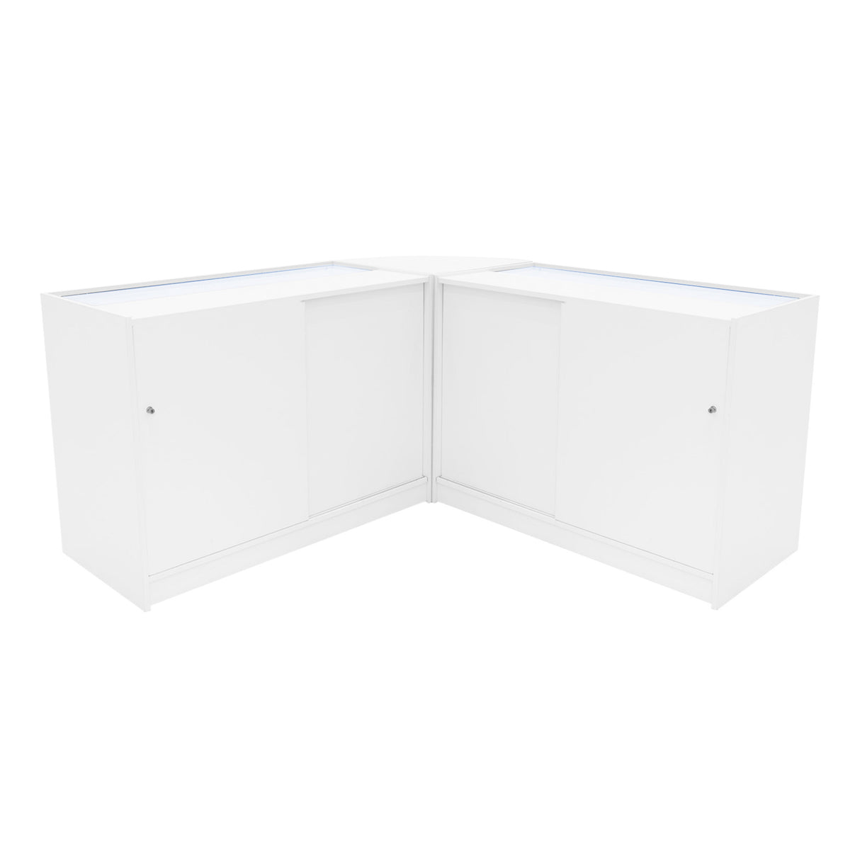 Selene LED Shop Counter Set CM60 & 2 x C1200 - White