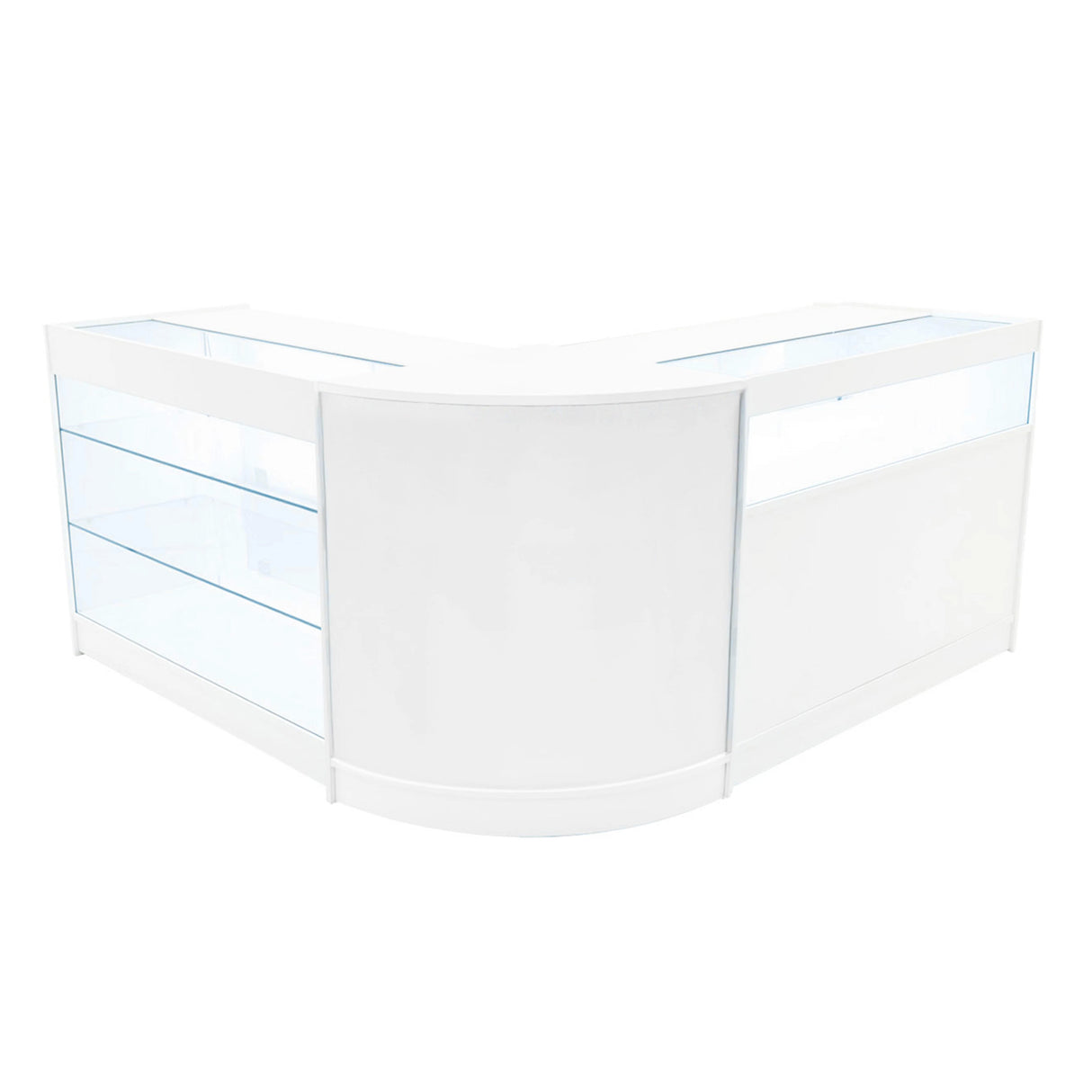 Triton LED Shop Counter Set K1200, B1200 & CM60 - White