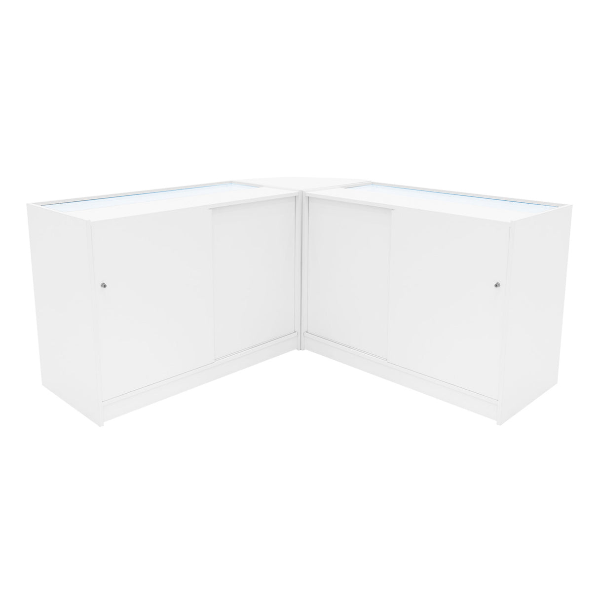 Hera LED Shop Counter Set K1200, C1200 & CM60 - White