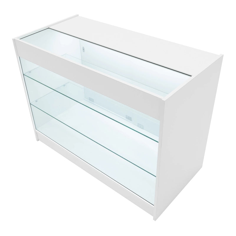 Apollo LED Shop Counter Set LM60 & 2 x K1200 - White